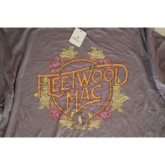 Daydreamer x Free People Women's O/S Hazy Violet Fleetwood Mac Graphic T-Shirt - Picture 6 of 7